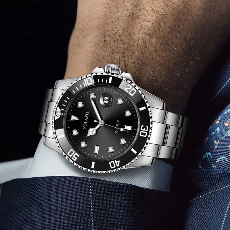 Men's Watch New Luxury Business Watch Men Waterproof Date Watches